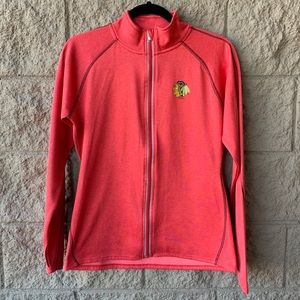 NHL Chicago Blackhawks Athletic Zip-Up Jacket